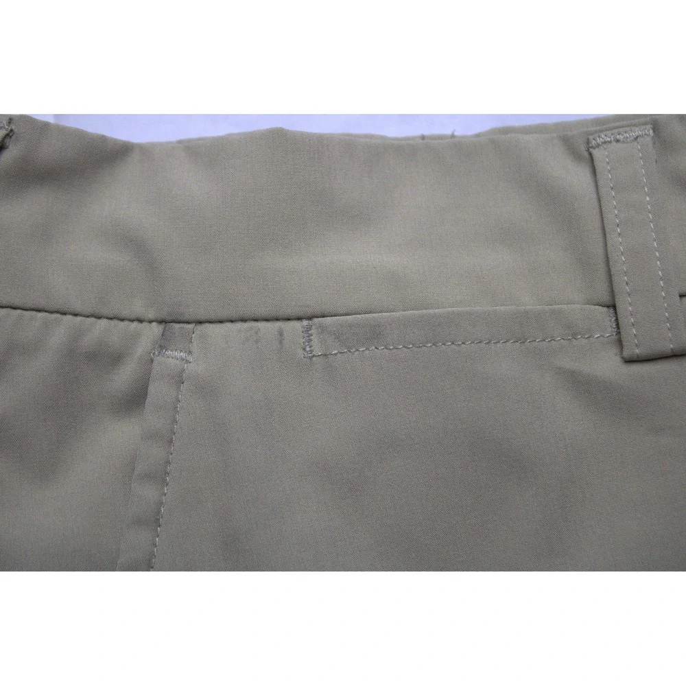 PGA Tour Mens Golf Shorts Khaki Tan Performance Stretch Size 32
